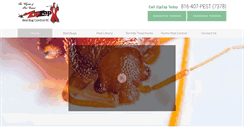 Desktop Screenshot of bedbugkc.com